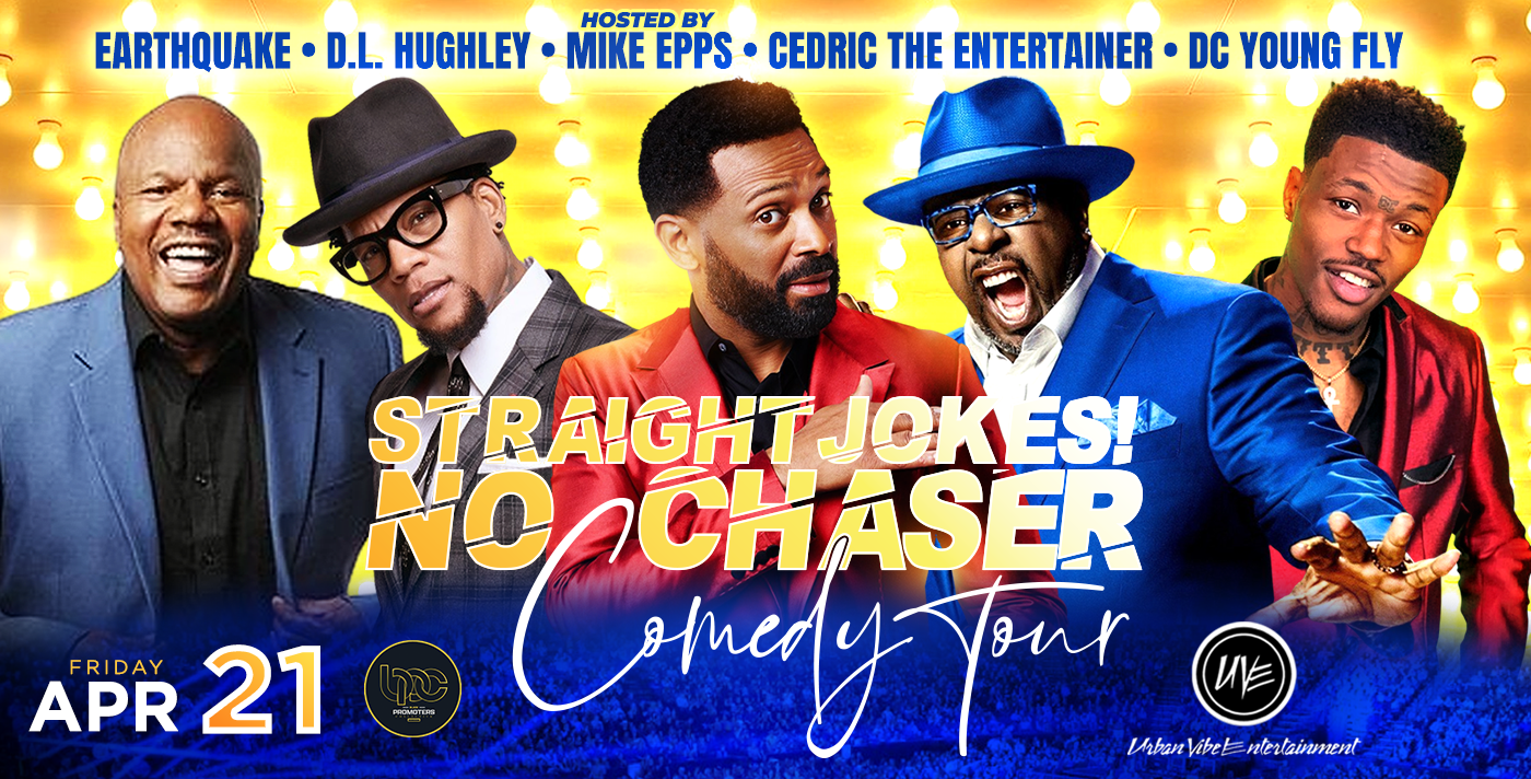 Straight Jokes! No Chaser Comedy Tour Spectrum Center Charlotte