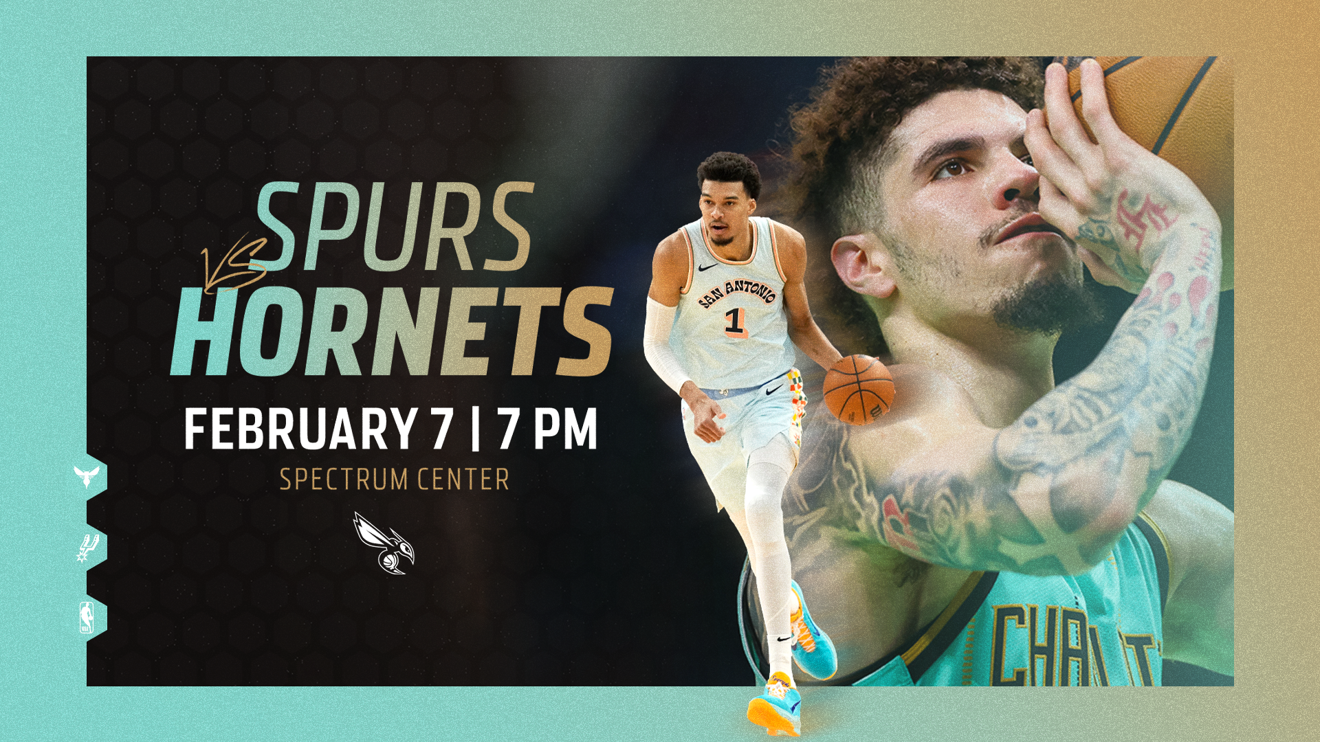 Charlotte Hornets vs San Antonio Spurs