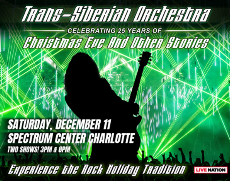TransSiberian Orchestra Spectrum Center Charlotte