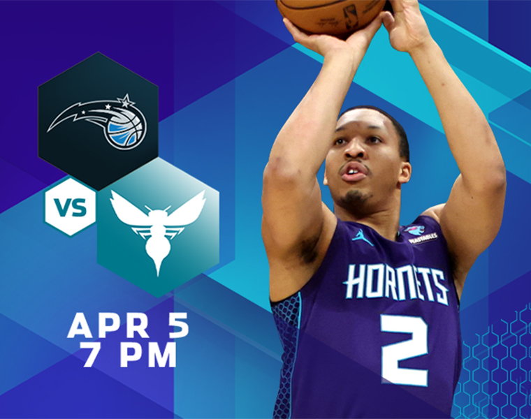 Hornets vs Magic Spectrum Center Charlotte