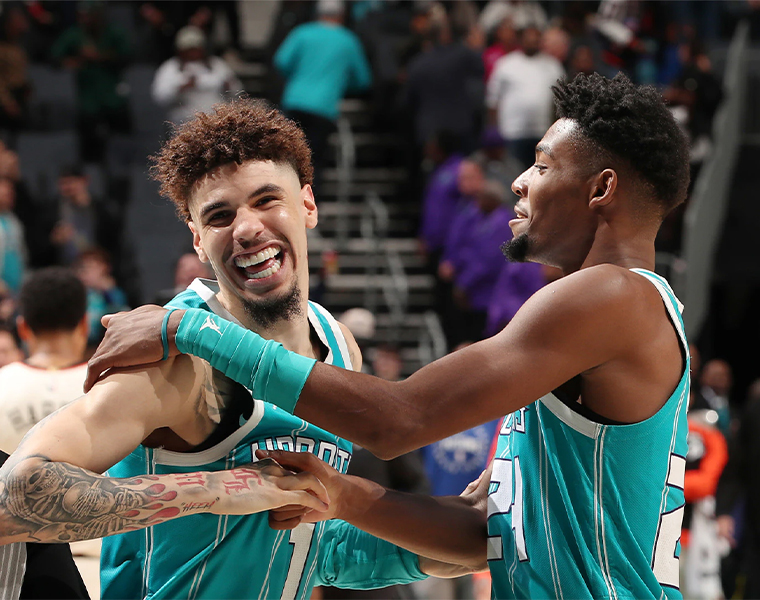 Miller And Ball Make Hornets’ History In Another Thrilling Win Over Detroit