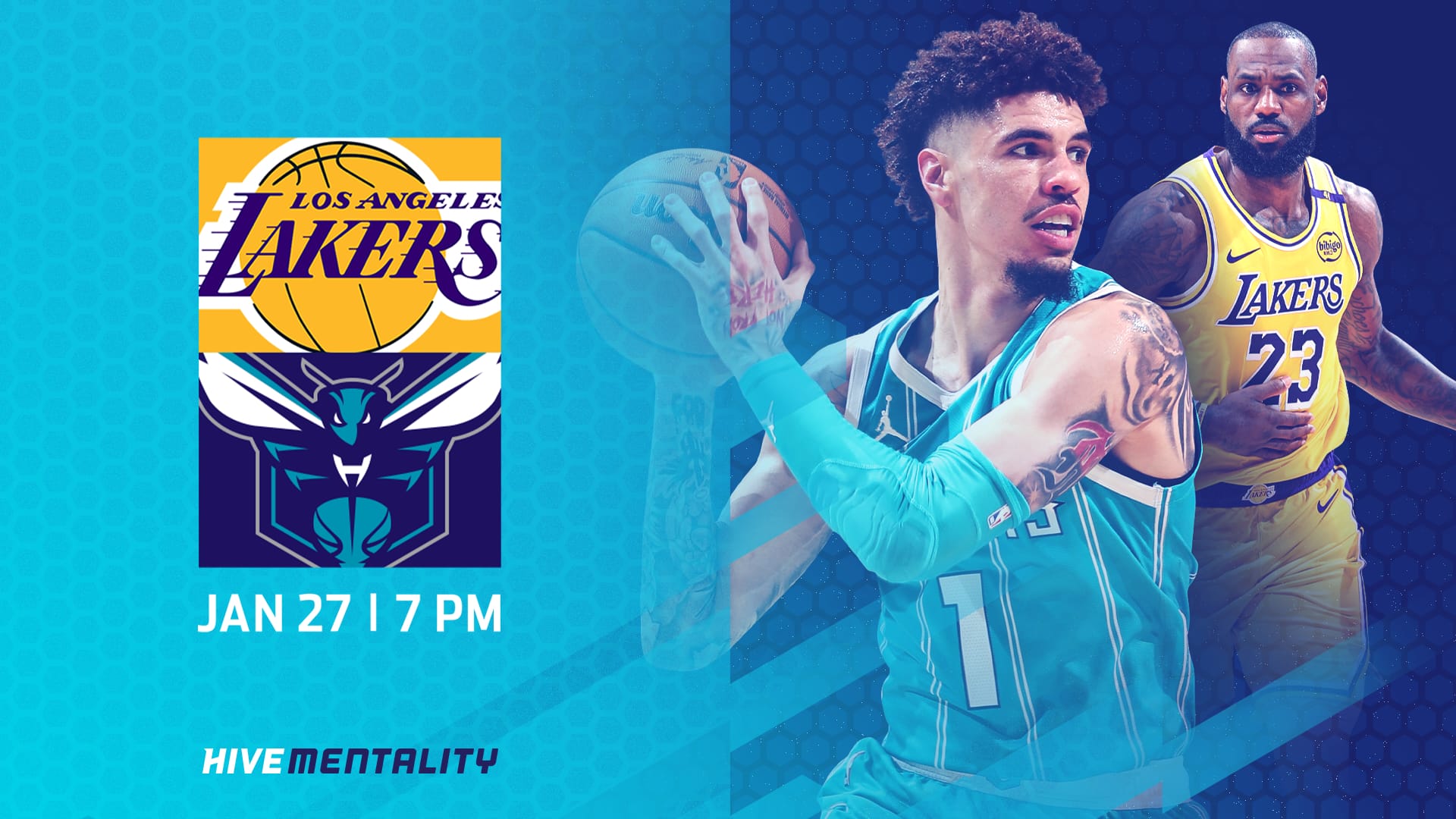 Charlotte Hornets vs Los Angeles Lakers