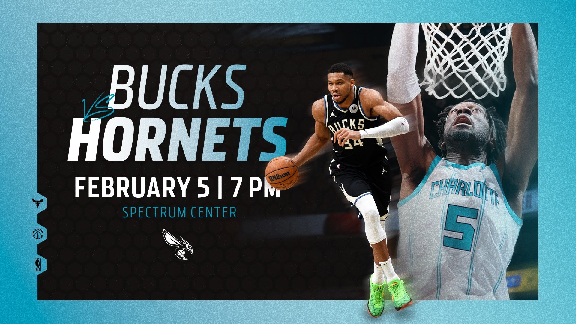 Charlotte Hornets vs Milwaukee Bucks