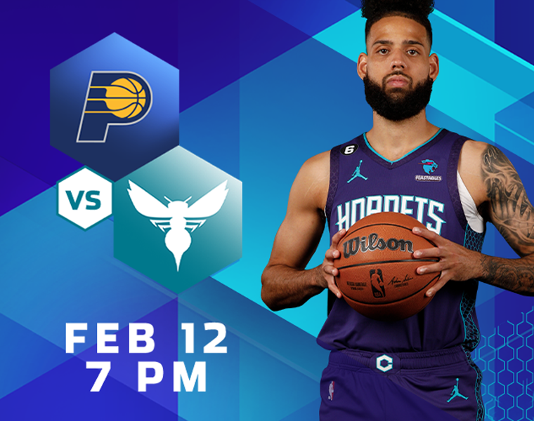 Hornets vs Pacers Spectrum Center Charlotte