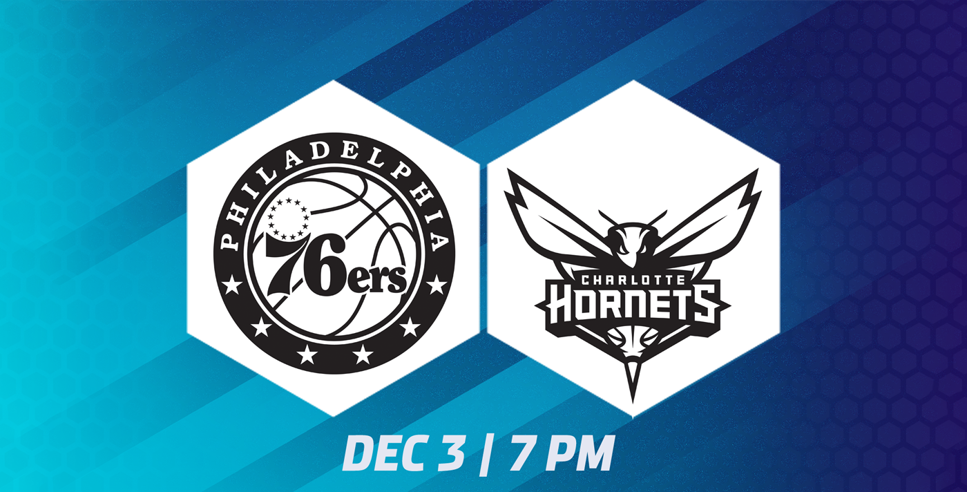 Charlotte Hornets vs Philadelphia 76ers