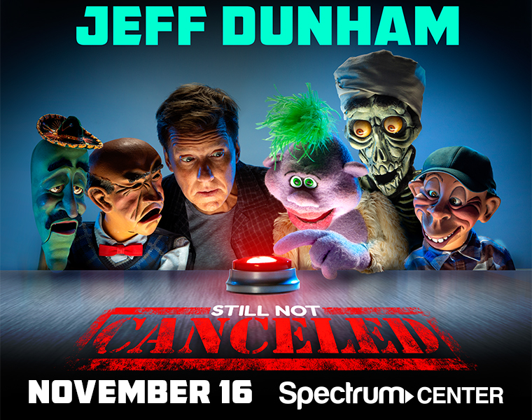 Jeff Dunham Spectrum Center Charlotte