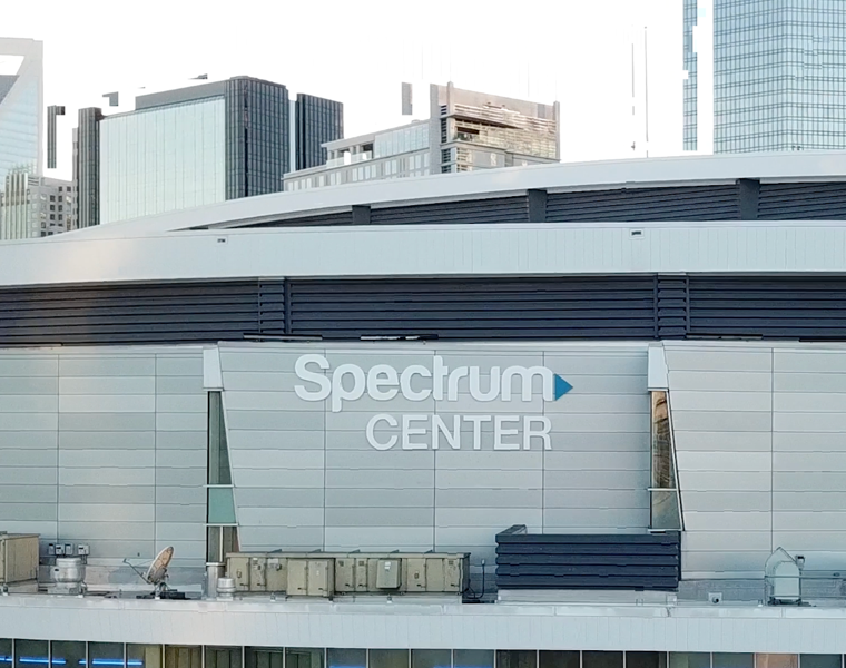 Spectrum Center Earns “Most Sustainable” Recognition From Front Office Sports