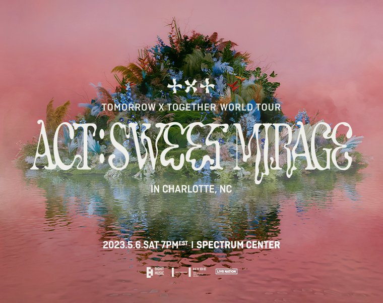 TOMORROW X TOGETHER WORLD TOUR Spectrum Center Charlotte