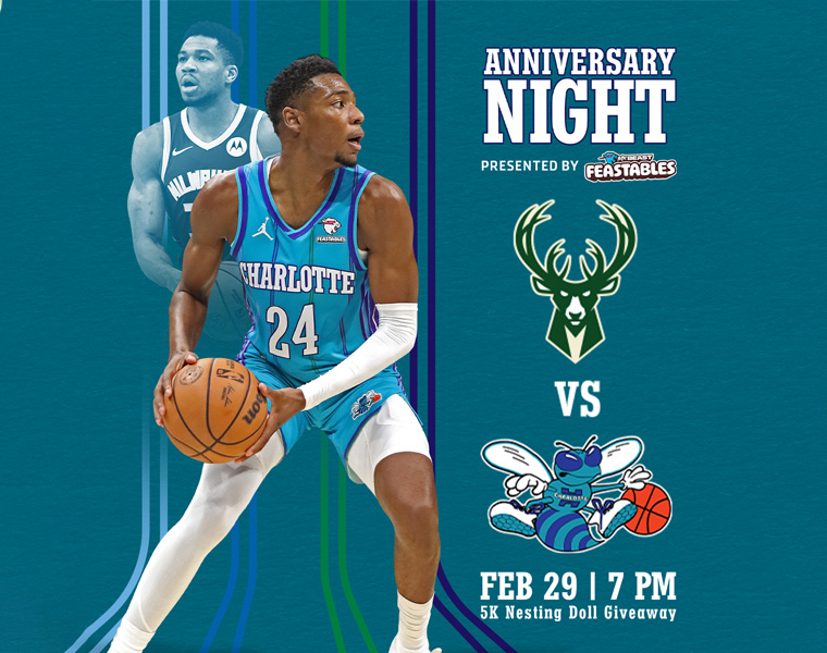 Hornets vs Bucks Spectrum Center Charlotte